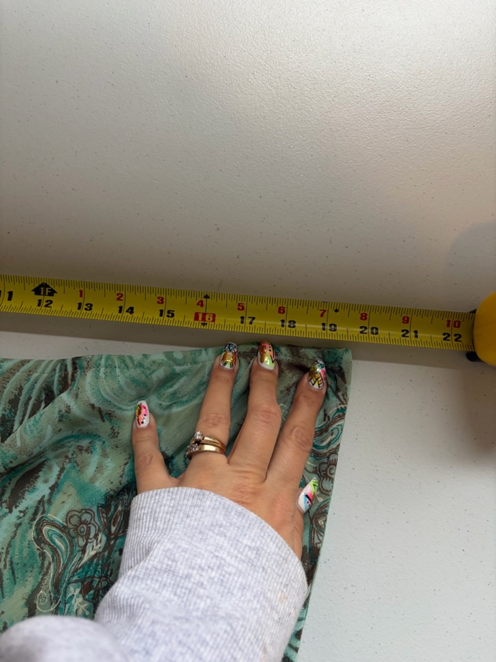 Vintage Y2K Mermaidcore Green Midi Skirt Sheer Mesh Womens Medium Low Rise 90s - Picture 8 of 12